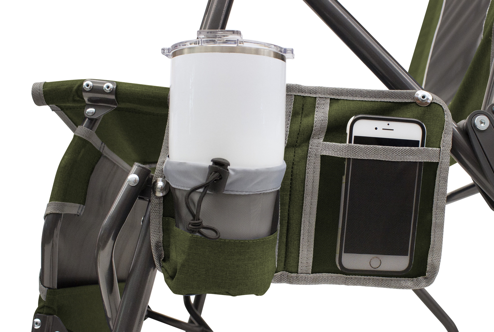 GCI Outdoor Legz Up Lounger Adjustable Folding Recliner Camping Chair