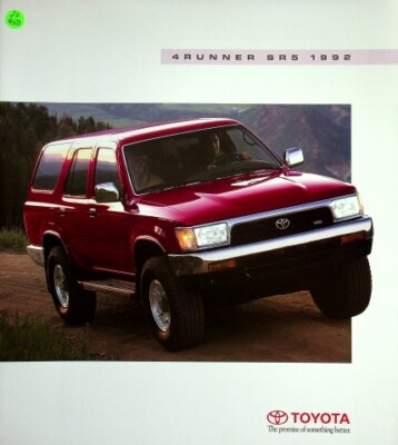 283952) Toyota 4Runner - Kanada - Prospekt 1992