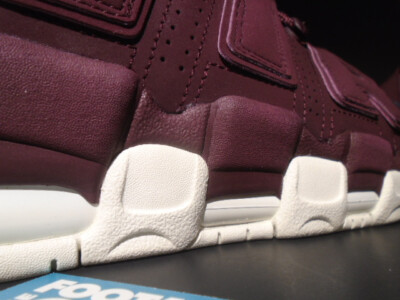 2017 NIKE AIR MAX MORE UPTEMPO 96 QS NIGHT MAROON SAIL OFF WHITE