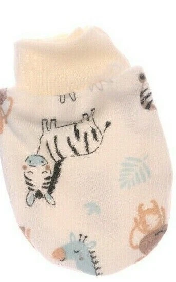 LA BORTINI Kratzfäustlinge 0-3Mon Baby Handschuhe für Neugeborene Frühchen Fäustlinge
