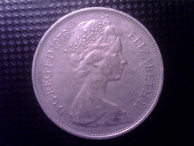 GREAT  BRITAIN   10 CENTS   1976   