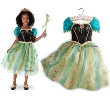 Disney Store Frozen PRINCESS ANNA Party DRESS up Costume Gown Girls 7/8 NWT