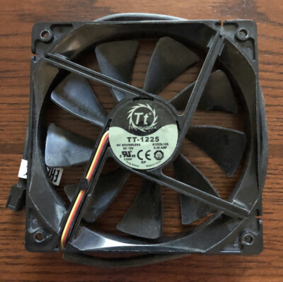 Thermaltake TT-1225 Quiet 120mm Case Fan 3 pin | eBay