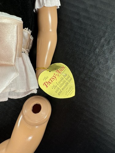 Vintage Effanbee 17" Patsy-Ann 9702 Puppe * MUSS NEU BESAITET WERDEN - Bild 6 von 15