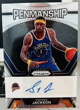 2024 Prizm Basketball- Stephen Jackson Silver Penmanship Auto, PACK FRESH