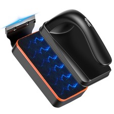 hygger Magnetic Aquarium Fish Tank Glass Cleaner,Detachable Dual-Blades Brush...