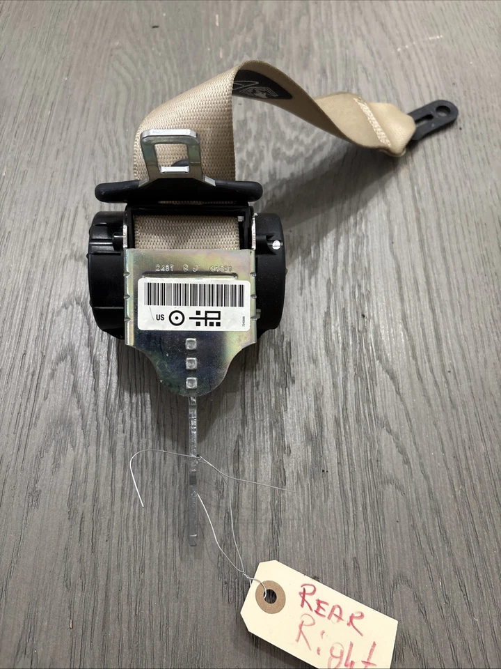 08-13 CINTURÓN SEGURIDAD PASAJERO TRASERO DERECHO BMW 328xi 328i 325i 335i E90 E92 617531500a Foto 3 de 4