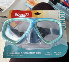 Speedo Junior Reefscout Mask Swim Snorkel, Junior Ages 6-14 MPN 051034 