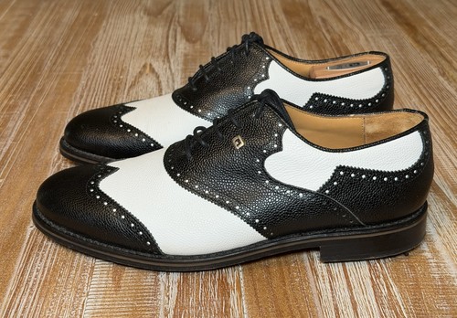 FootJoy 1857 Collection Spectator Wingtip Golf Shoe Mens Sz 11.5