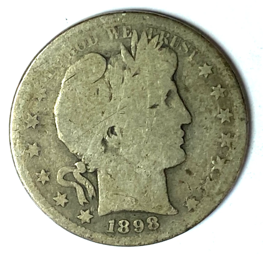 1898 Year Barber Half Dollars (1892-1915) for sale | eBay