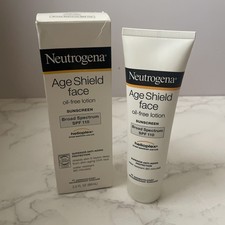 Neutrogena Age Shield Face Sunscreen Oil Free SPF 110 Discontinued NIB 3oz