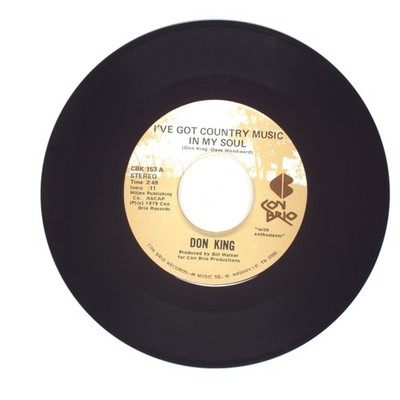 Don King - I've Got Country Music In My Soul; She's The Girl Of My 45 (VG)