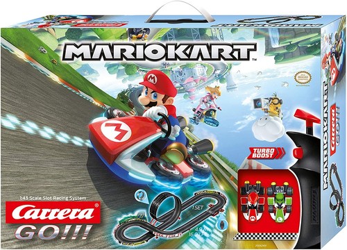 Carrera Toys GO!!! Mario Kart Mach 8 Set Pista da Corsa e Due Macchinine con Mar - Foto 4 di 4