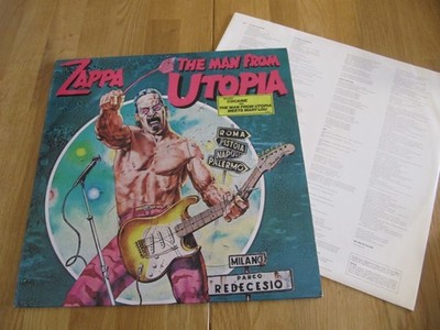 Frank Zappa, The Man From Utopia, CBS 25151, cleaned
