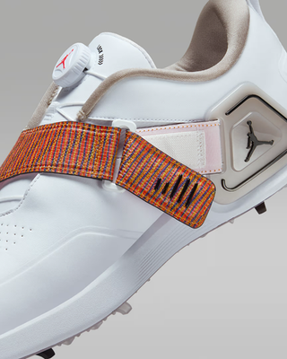 New Nike Jordan Air Rev Golf Shoes - White/ Infrared 23 (FV6338