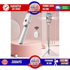 Selfie Stick Tripod w/ Fill Light  Remote for iPhone 14 13 12 Samsung Android