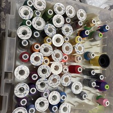 Lot of Assorted Colors Embroidery Thread Most...