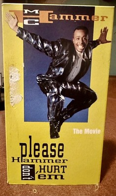 MC Hammer ''Please Hammer Don't Hurt Em'' VHS MC Hammer Capitol Records RARE 1990