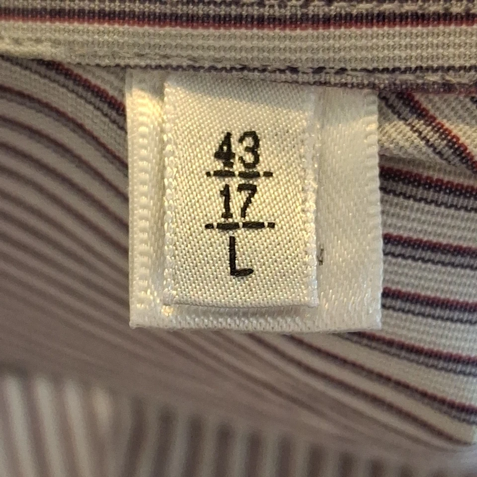 Armani Collezioni. Camisa de vestir a rayas para hombre. Hecho en Túnez. M Foto 2 de 4