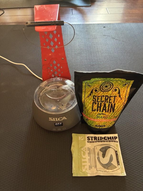 Silca Chain Waxing Station with Wax and extras