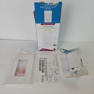 Go Control WD500Z5-1 Smart Dimmer Switch 500 Watt Z-wave 