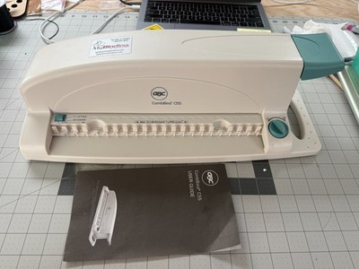 GBC CombBind C55 Manual Binding Machine w/ Box, Manual