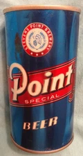 Point Beer Can - Pull Tab - 12 Ounce - Stevens Point, WI @1976 - Air Sealed