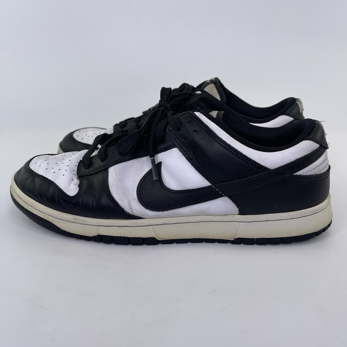dunk low black white ps