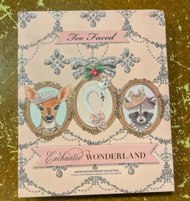 Too Faced Enchanted Wonderland Limited Edition Makeup Collection 4 PC Set BNIB