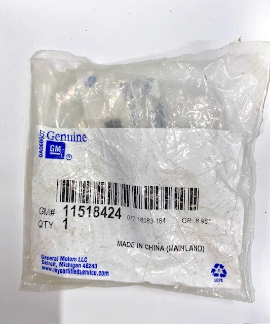 GM original 2002-2013 perno de doble extremo, pieza nueva OEM, número de pieza 11518424 Foto 2 de 4