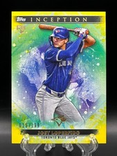 Joey Loperfido 2024 Topps Inception Rookie Yellow /199 RC #51 Blue Jays Astros