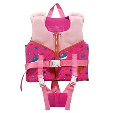 Adjustable Swim Vest for 3-10 Years 24-66lbs Girls, Quick-Dry Swimming Trai...