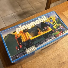 PLAYMOBIL 4116 LAPPENKIPPWAGEN IN VERSIEGELTER BOX 1995 VINTAGE Zug selten