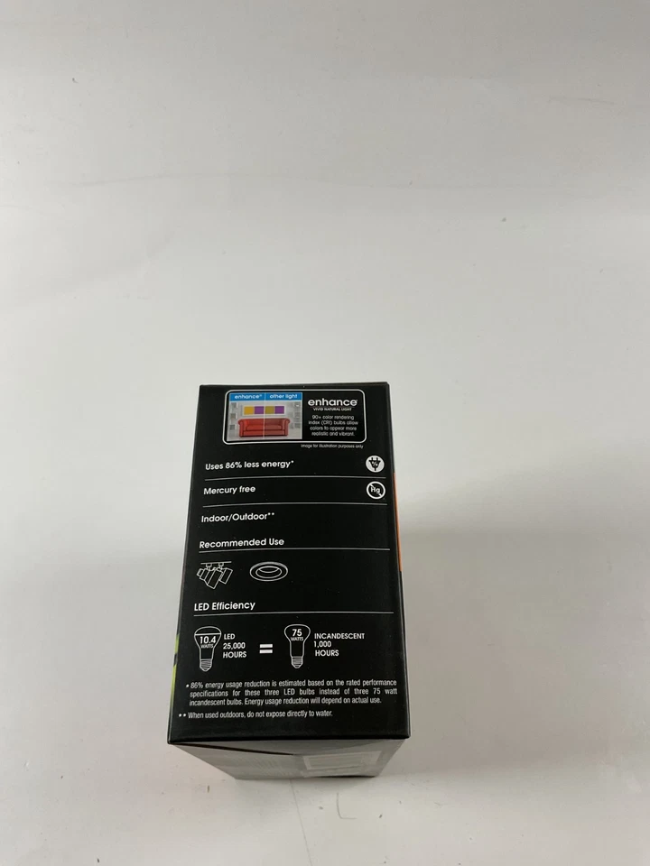 (3-Pk) Feit Electric Flood LED Light Bulb Dimmable 2700K Soft White R20 45W Eqv - Image 2 of 4