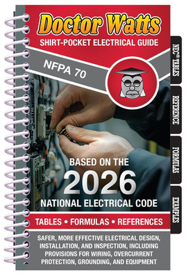 Dr. Watts Pocket Electrical Guide Based on the NEC 2026 | eBay