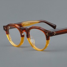 Luxury Acetate Eyeglass Frames Full Rim Japanese Women Men Glasses 47 22-150 mm