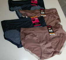 4 Maidenform Comfort devotion Hipsters Size 5 solid and print Style 40851
