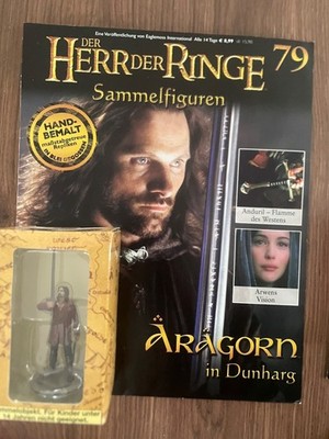 Herr der Ringe Sammelfigur mit Heft  Nr. 79 Aragon in Dunharg