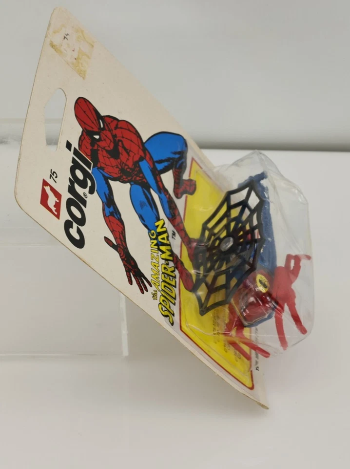 Corgi Spiderman #75 Helicopter 1978 Mettoy MOC Near Mint Marvel Diecast Vintage - Image 4 of 4