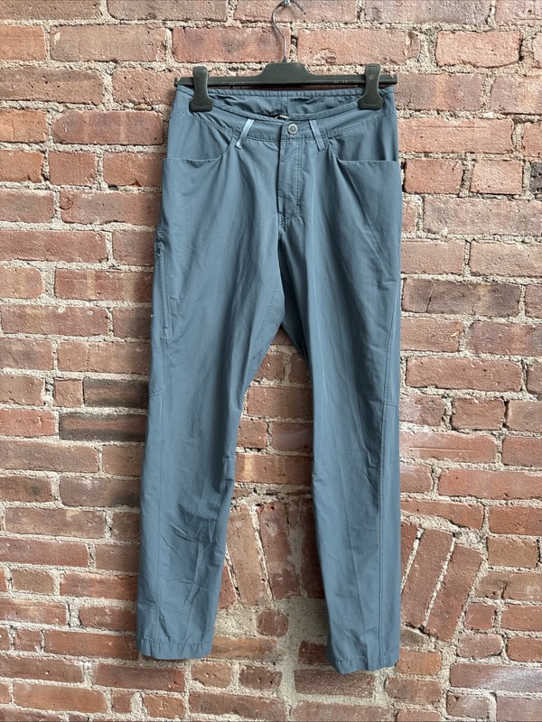 ARC’TERYX Mens Creston Pants, Sz 28, Teal