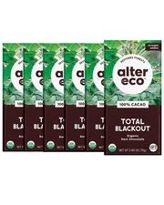 Alter Eco | Dark Chocolate Bars | Pure Dark Cocoa, Fair Trade, Organic, Non-G...