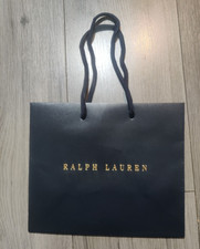 RALPH LAUREN Paper bag Gift Carrier Tote Bag 20 x 24 x 12cm