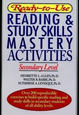 Ready-To-Use Reading and Study Skills Mastery Activities : Second