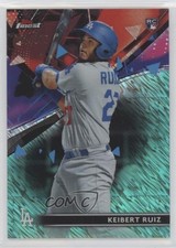 2021 Topps Finest Aqua Shimmer Refractor /175 Keibert Ruiz #9 b4d