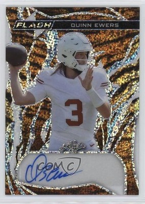 2023 Leaf Eclectic Tiger Stripe Metalized Sparkles 3/3 Quinn Ewers Auto qf8