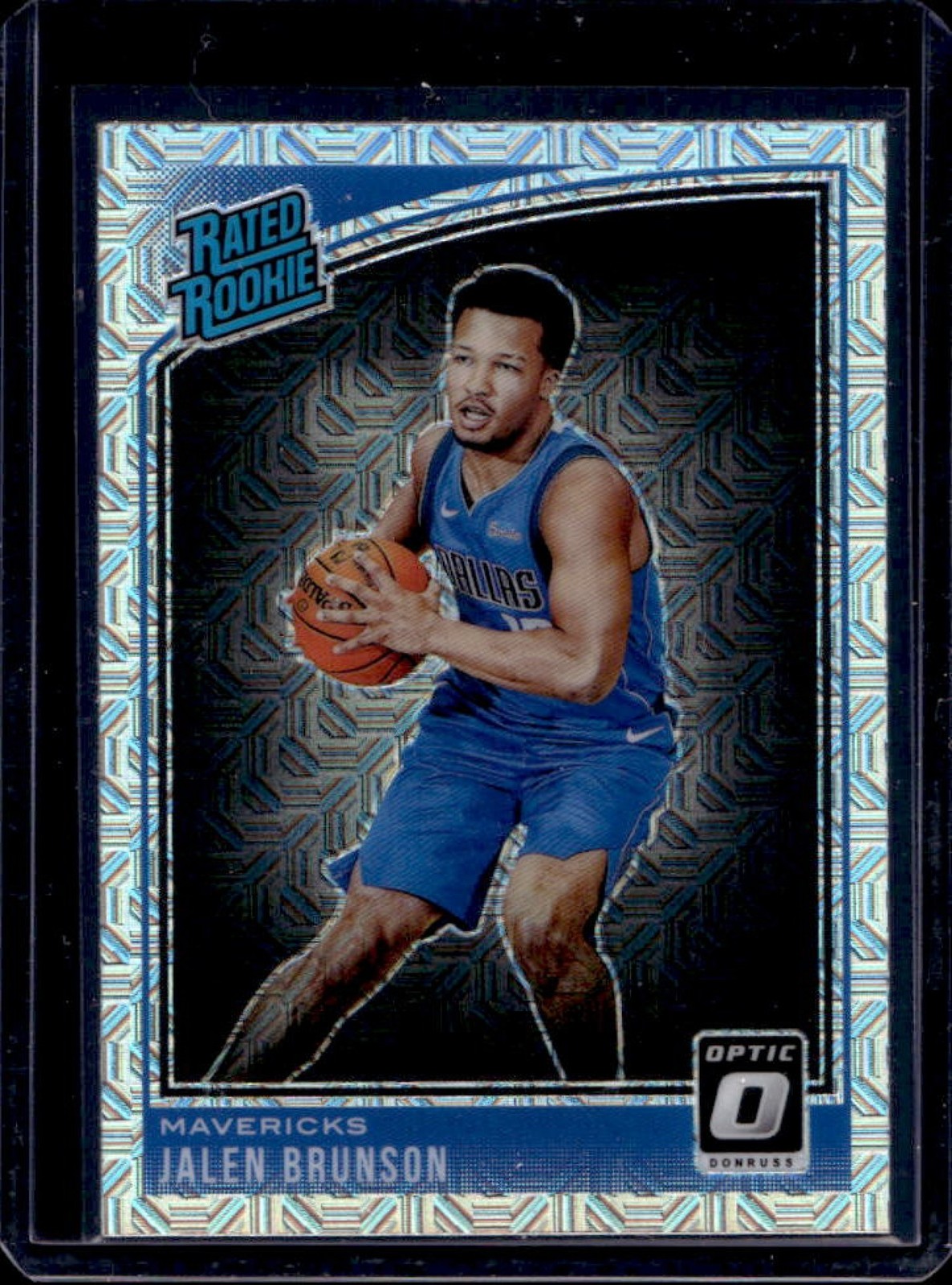 2018-19 Donruss Optic Jalen Brunson Choice Rookie RC #179 Mavericks