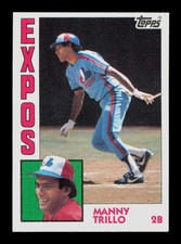 Manny Trillo Montreal Expos Baseball Topps Trading Card