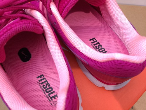 Nike Air Pegasus + 29 Damen-Laufschuhe Größe 9 rosa fuchsia/bronzefarben Turnschuhe - Bild 8 von 10