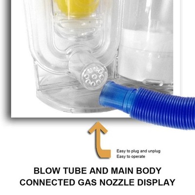 Single Ball Breathing Trainer Three Ball Instrument Student Lung Capacity Tr DON