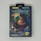 Flashback: The Quest for Identity Sega Genesis PAL Manual & Marvel Comic